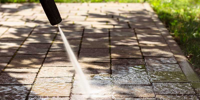 Paver Walkways Last For Decades But A Little Yearly Care Keeps